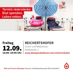 Blutspenden September 2025